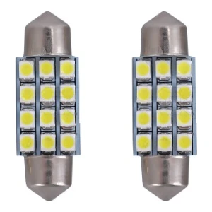 Sofit Oto Led Ampulü 36Mm Beyaz 12 Smd