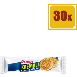Kremalı Sandviç Bisküvi 76 gr 30'lu Set