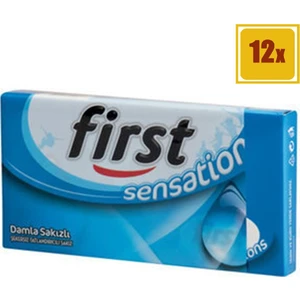 Damla Sakızlı Şekersiz Sakız 27 gr 12'li Set