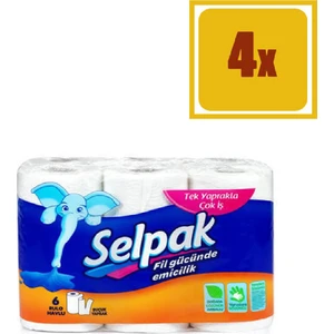 Kağıt Havlu 6' lı (x4)