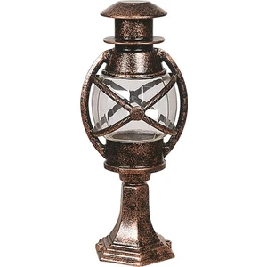 AVONNI BSU-68048-BKR-K Kahverengi Boyalı Dış Mekan Aydınlatma E27 Aluminyum Polikarbon Cam 22cm