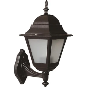 AVONNI BAP-68062-BSY-M2-OP Siyah Boyalı Dış Mekan Aydınlatma E27 Aluminyum Polikarbon Cam 25x18cm