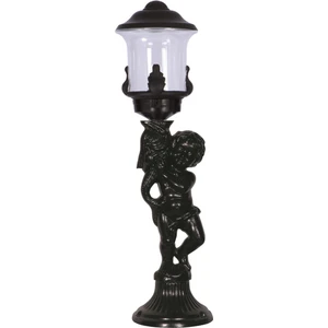 AVONNI BSU-68077-BSY-OP Siyah Boyalı Dış Mekan Aydınlatma E27 Aluminyum Akrilik Cam 20cm
