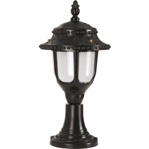 AVONNI BSU-68180-BSY-K Siyah Boyalı Dış Mekan Aydınlatma E27 ABS Polikarbon Cam 25cm