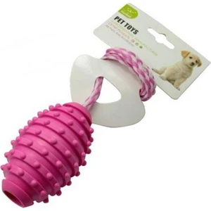Plastik Diş İpi Zilli Köpek Oyuncağı Model 4