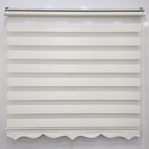 Düz Ekru (Açık Krem) Zebra Perde