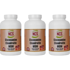Glucosamine Chondroitin Msm Collagen Type 2 3 Adet 300 Tablet