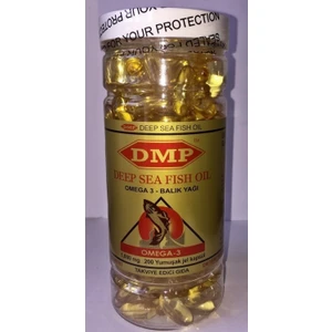 DMP Omega 3 Balık Yağı 1000 MG 200 SOFTGEL