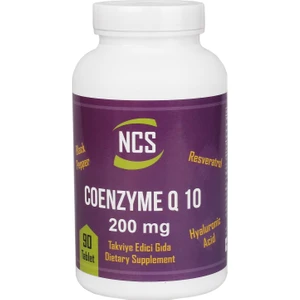 Coenzyme Q-10 200 Mg Resveratrol Hyaluronic Acid Black Pepper Koenzim 90 TABLE