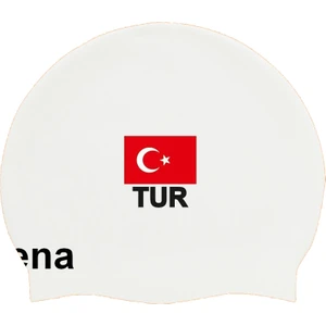 Moulded Türkiye Bayrağı Bone Beyaz