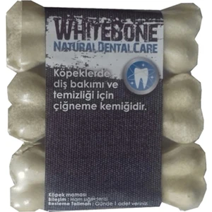 Gimdog Mordimi Köpek Press Kemik 9cm 3 lü Beyaz