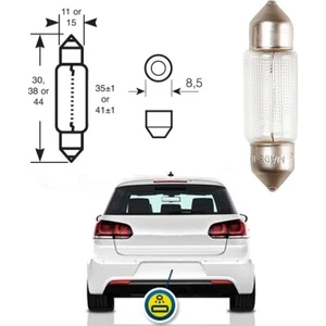 5W 35mm Sofit 12V Plaka Lambası