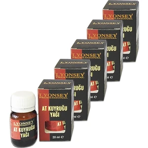 Lyonsey Professional At Kuyruğu Yağı 20 ml 5 Adet