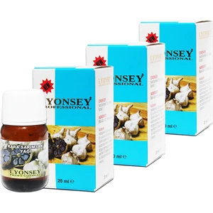 Kara Sarımsak Yağı 20 ml 3 Kutu