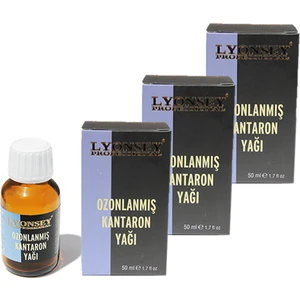 Lyonsey Professional Ozonlanmış Kantoron Yağı 50 ml 3 Adet