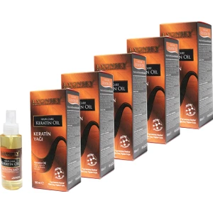 Lyonsey Professional Keratin Saç Bakım Yağı 100 ml 5 Adet