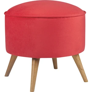 Ze10 Design Buena Park Puf 08 Kırmızı