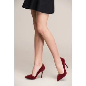 Fox Shoes Bordo Kadın Topuklu Ayakkabı 8922151902