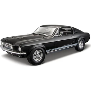 1967 Ford Mustang GTA Fastback 1:18 Model Araba Siyah