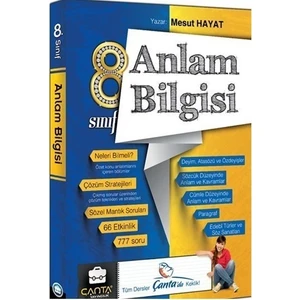 Çanta Yayınları 8.Sınıf Anlam Bilgisi