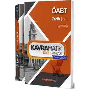 Uzman Kariyer Yayınları ÖABT Tarih Kavramatik Soru Bankası (Tamamı Çözümlü)