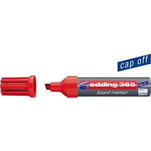 365 Kesik Uç Beyaz Tahta Kalemi Kırmızı