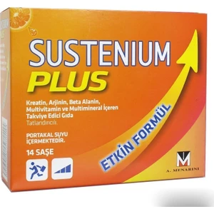 Plus 14 Saşe C D Kreatin Magnezyum Demir Çinko Vitaminleri
