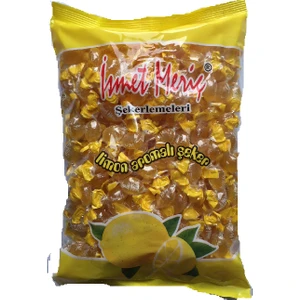 İsmet Meriç Limonlu Kağıtlı Bonbon Şeker 1 kg