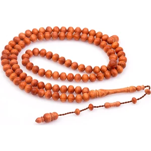 Taş Sandığı Kokulu Ardıç Ağacı Dua Tesbihi ( 7*8 Mm )