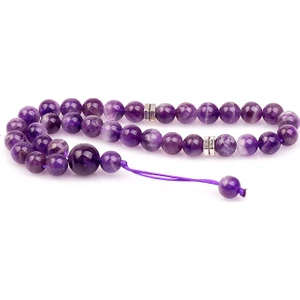 Taş Sandığı Ametist Taşı Tesbih ( 8 Mm )
