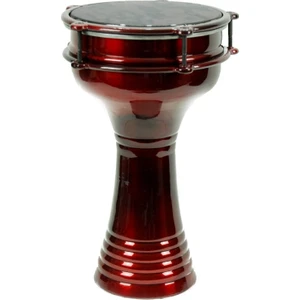 Ses Müzik Aletleri Darbuka DAB20WRAlüminyum 20 X 37 Bordo