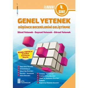 Ata Yayıncılık 4. Sınıf Bilsem Genel Yetenek Düşünce Becerilerini Geliştirme