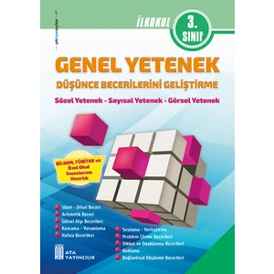 Ata Yayıncılık 3. Sınıf Bilsem Genel Yetenek Düşünce Becerilerini Geliştirme