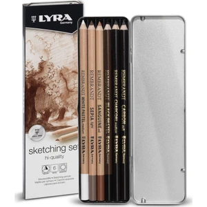 Rembrandt Çizim Seti 6'Lı Metal Kutu-L2041060