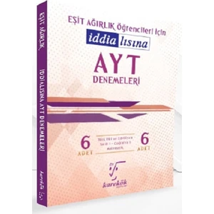 Karekök Yayıncılık AYT İddialısına Eşit Ağırlık Deneme 2.Oturum