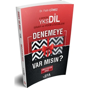 Benim Hocam Yayınları YKS -DİL 5 Deneme Sınavı ve Video Çözümleri Efa Serisi