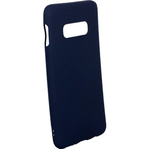 Case 4U Samsung Galaxy S10 Uyumlu Kılıf Klasik Mat Renkli Yumuşak Premier Silikon Lacivert