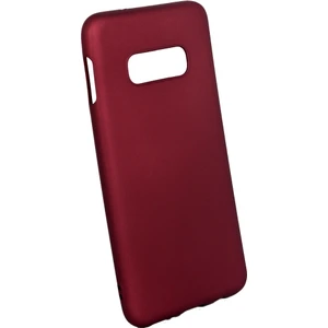 Case 4U Samsung Galaxy S10e Kılıf Klasik Mat Renkli Yumuşak Premier Silikon Koyu Mor
