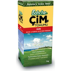 İthal Bahche Sıcak Ve Kurak Alan Çim Tohumu