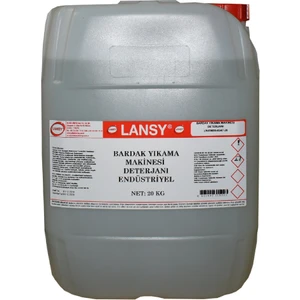 Bardak Yıkama Makinesi Deterjanı 20 kg