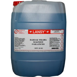 Bardak Yıkama Makinesi Parlatıcısı 20 kg