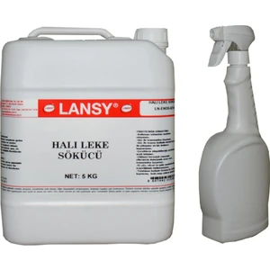 Halı Leke Sökücü Sıvı 5 kg + Uygulama Spreyi