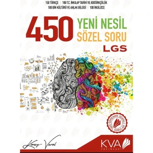 Koray Varol Akademi 8.Sınıf LGS 450 Yeni Nesil Sözel Soru Bankası