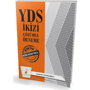 Pelikan Yayınları YDS  İkizi Çözümlü Deneme