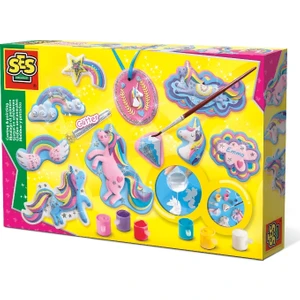 Ses Creative Kalıba Dök Ve Boya - Unicorn - Simli