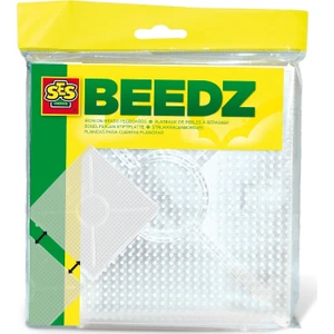 Ses Creative Beedz - Ütü Boncuk Panosu - Kare - 2'li Set