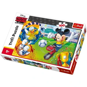Çocuk Puzzle Mickey Mouse on the Field / Disney Stand 100 Parça Puzzle