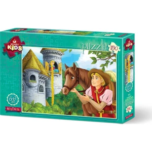 Art Çocuk Puzzle Şatodaki Kız 150 Parça Puzzle