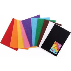 Keçe 50X70 Cm 10 Lu Karışık Renk