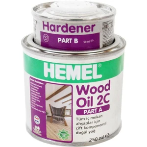 Hemel Wood Oil 2C Set Yağ İç Mekan 0,30 Lt